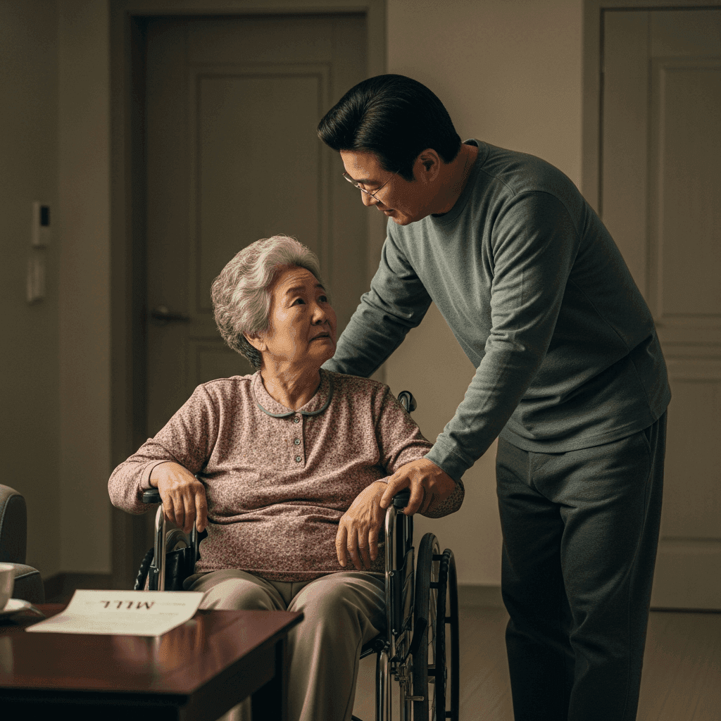 [판례] 상속재산분할 심판: 기여분 50%를 인정받은 효자 사례